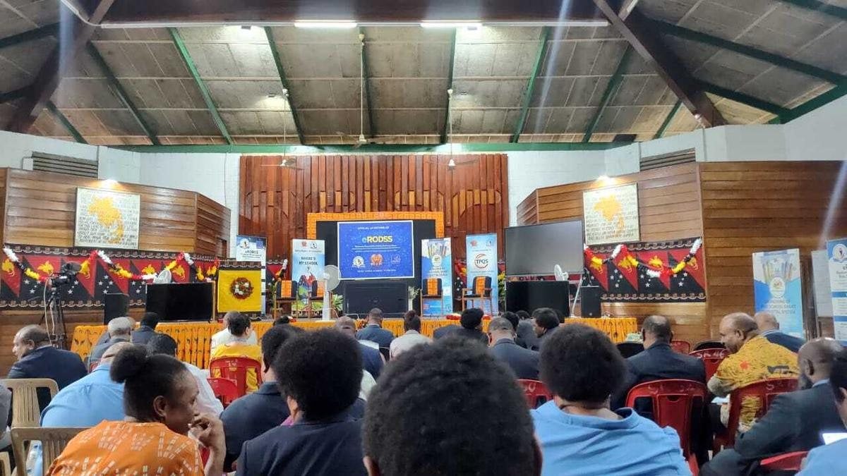 Guests at the launch of eRODSS, the digital Resumption of Duty platform, in April 2026